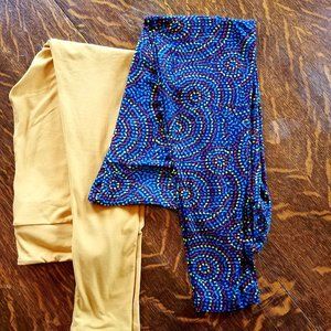 2 Pair LuLaRoe women's O/S leggings